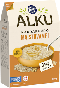 Fazer Alku Maistuvampi kaurapuuro 500g