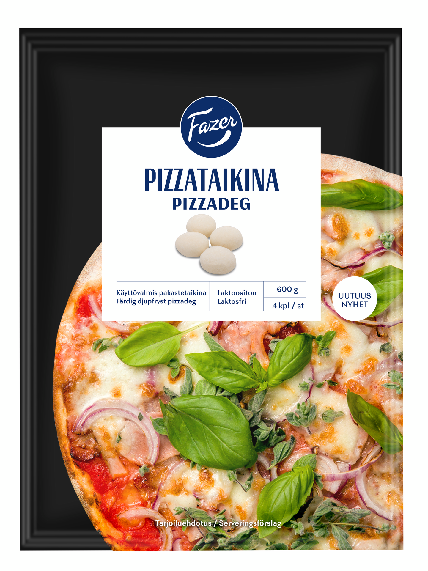 Fazer pizzataikina 4x150g pakaste | K-Ruoka Verkkokauppa