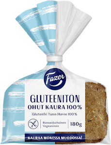 Fazer Gluteeniton Ohut Kaura100% 3kpl/180g