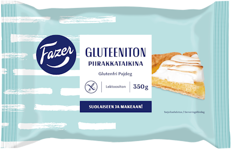 Fazer Gluteeniton piirakkataikina 350g pakaste