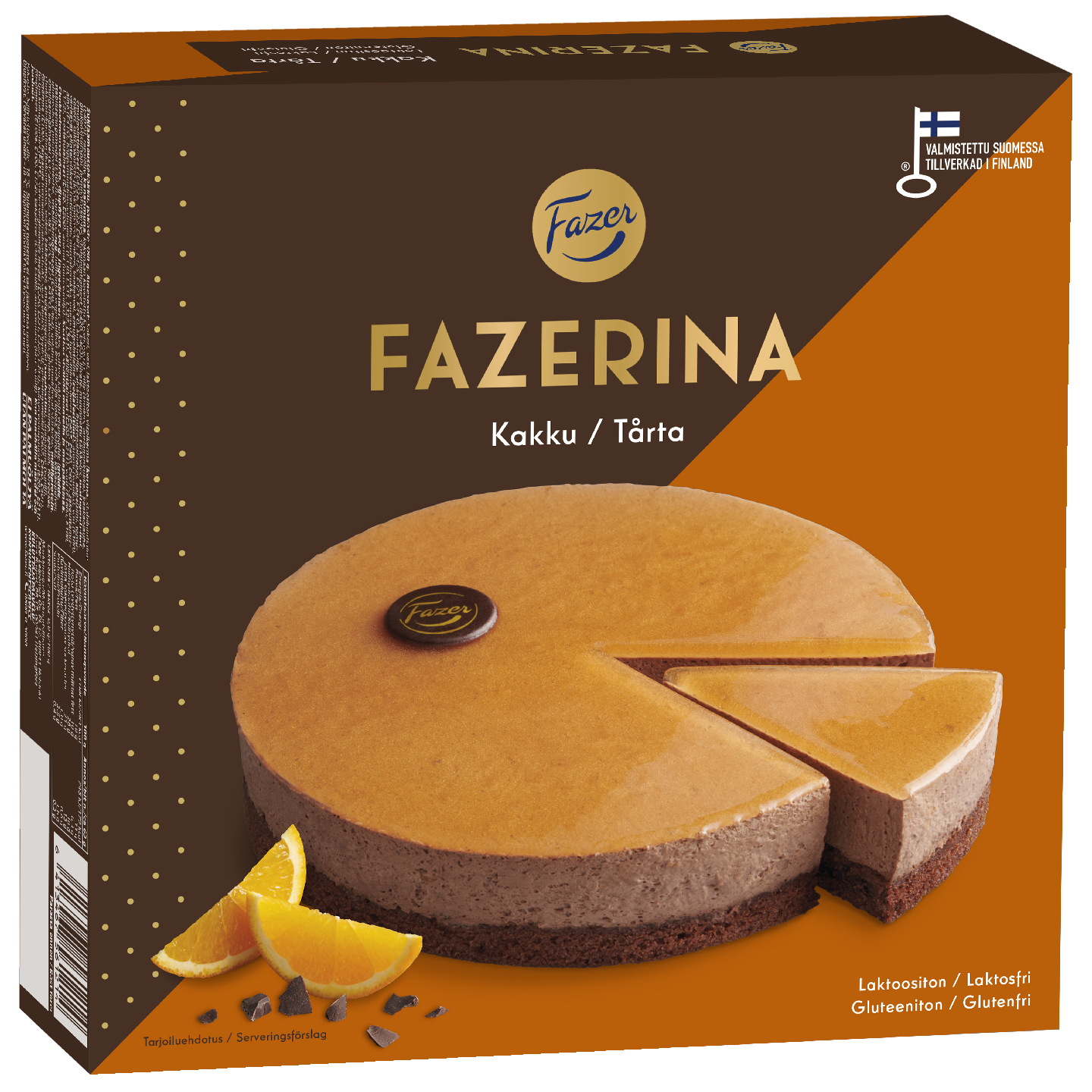 Fazer Fazerina -kakku 380g kypsäpakaste