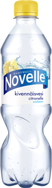 Hartwall Novelle Citronelle kivennäisvesi 0,5l