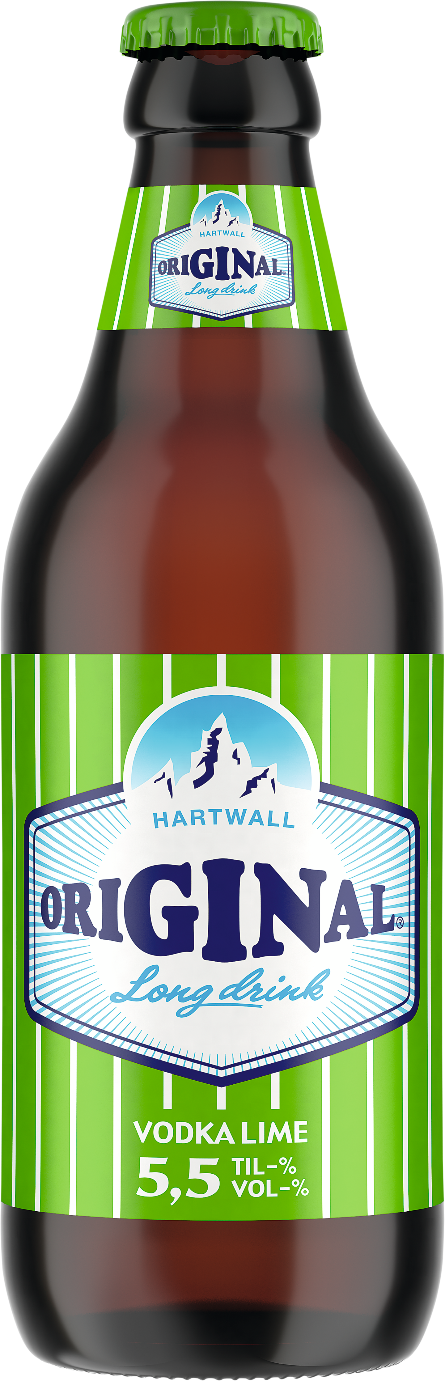Hartwall Original Long Drink Vodka-Lime 5,5% 0,33l