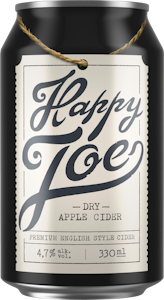 Happy Joe Dry Apple cider 4,7% 0,33l