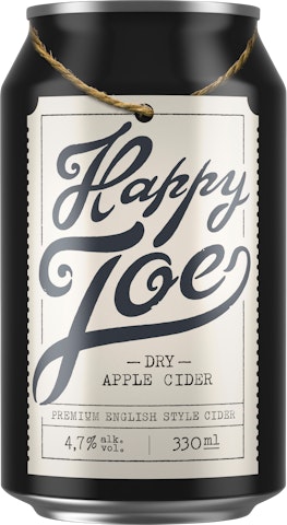 Happy Joe Dry Apple cider 4,7% 0,33l
