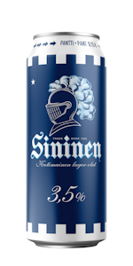 Sininen olut 3,5% 0,5l tlk