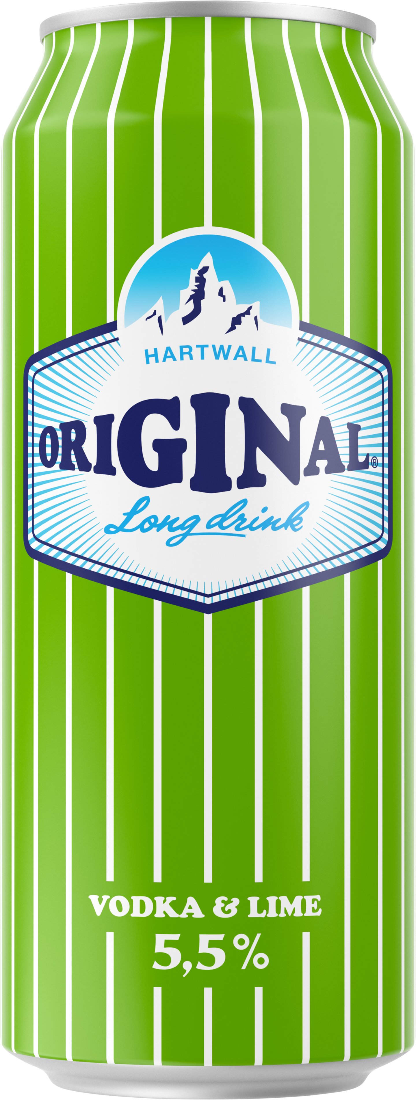 Hartwall Original Long Drink Vodka-Lime 5,5% 0,5l