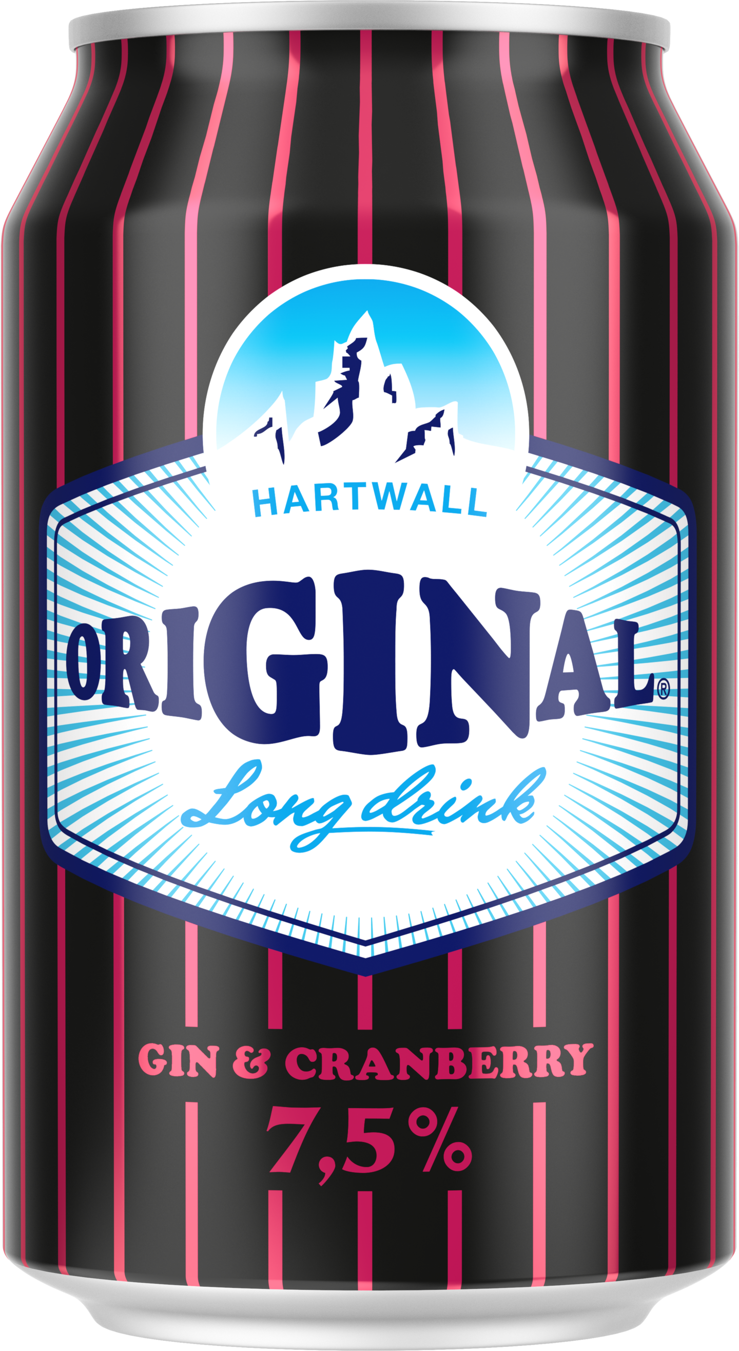 Hartwall Original Long Drink Cranberry Strong 7,5% 0,33l
