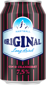 Hartwall Original Long Drink Cranberry Strong 7,5% 0,33l