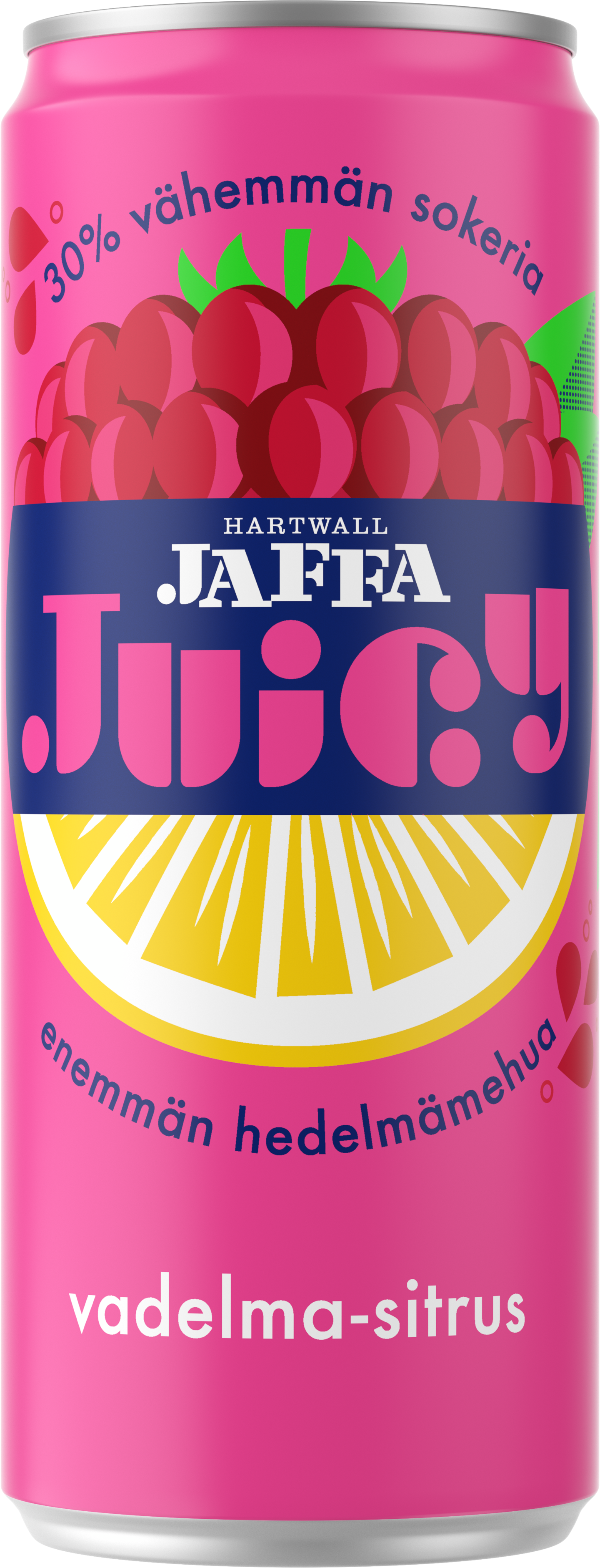 Hartwall Jaffa Juicy Vadelma-Sitrus 0,33l