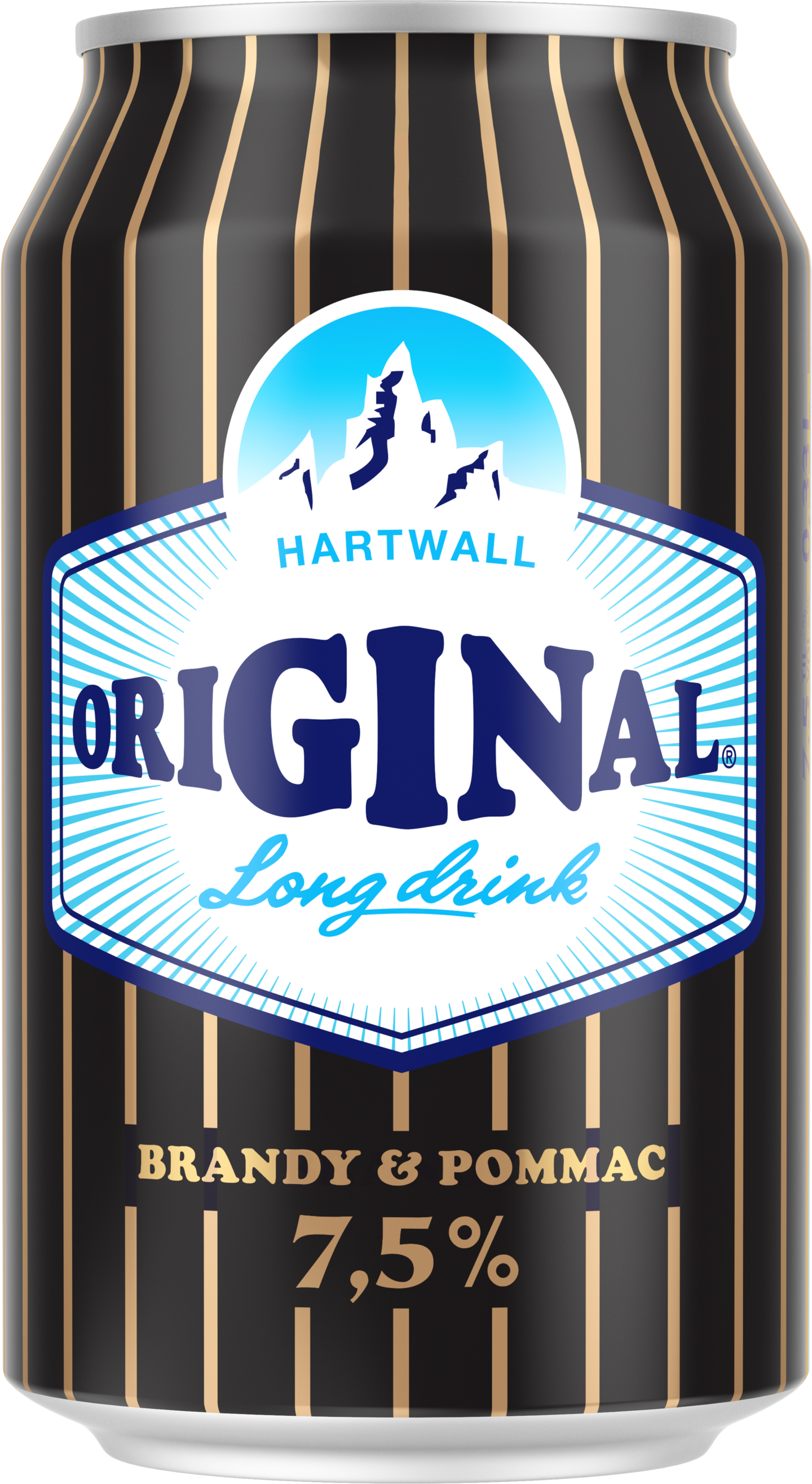 Hartwall Original Long Drink Black Label Brandy 7,5% 0,33l