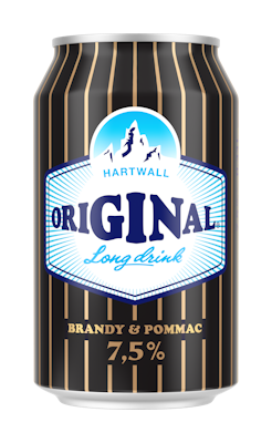 Hartwall Original Long Drink Black Label Brandy 7,5% 0,33l