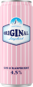 Hartwall Original Long Drink Raspberry 4,5% 0,33l