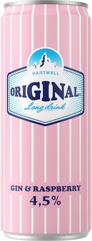 Hartwall Original Long Drink Raspberry 4,5% 0,33l