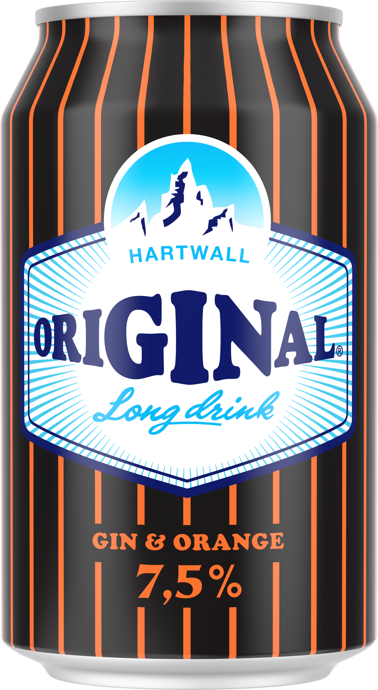 Hartwall Original Long Drink Black Label Orange 7,5% 0,33l