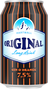 Hartwall Original Long Drink Black Label Orange 7,5% 0,33l