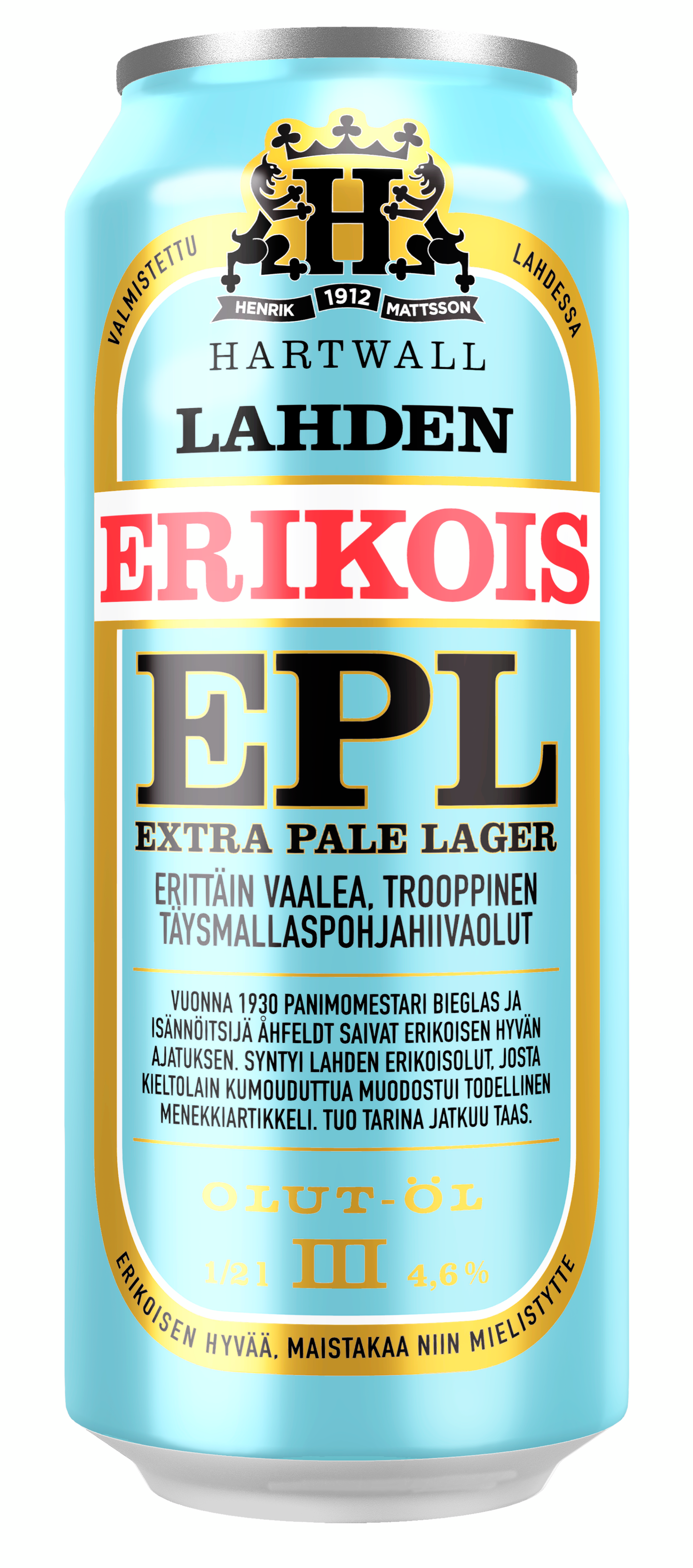 Lahden Erikois EPL olut 4,6% 0,5l