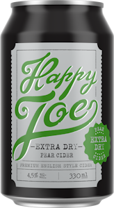 Happy Joe Extra Dry Pear siideri 4,5% 0,33l