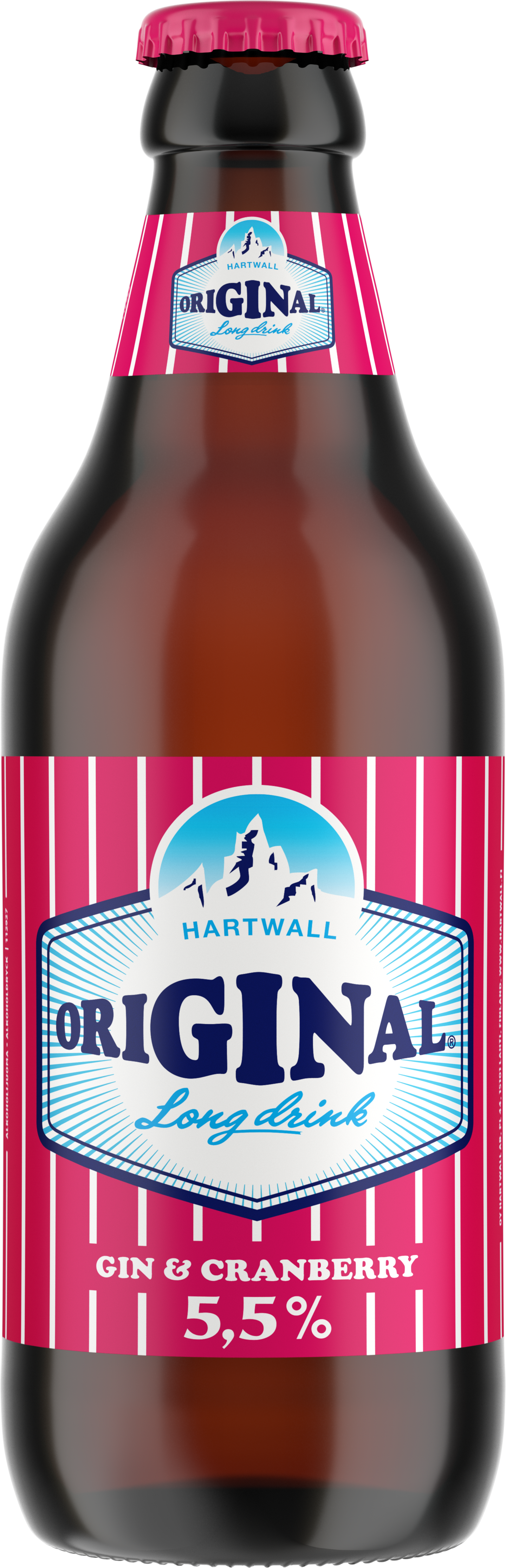 Hartwall Original Long Drink Cranberry 5,5% 0,33l