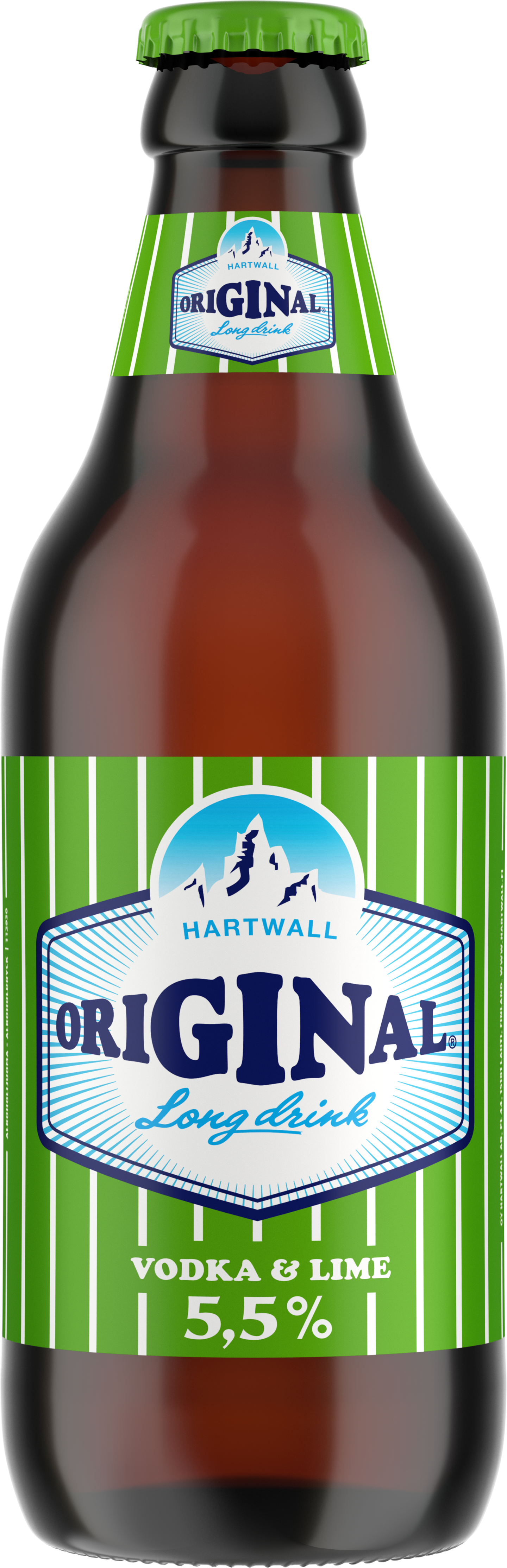 Hartwall Original Long Drink Vodka-Lime 5,5% 0,33l
