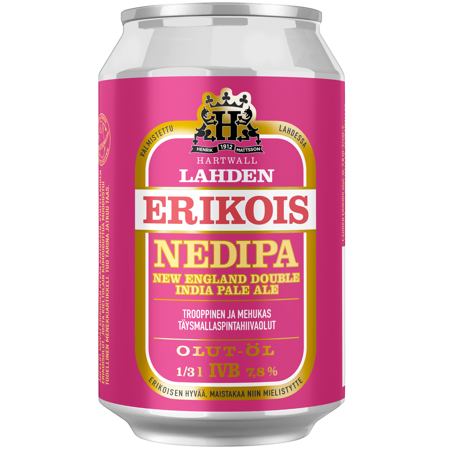 Lahden Erikois NEDIPA 7,8% 0,33l