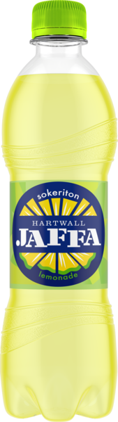 Hartwall Jaffa Lemonade sokeriton virvoitusjuoma 0,5l