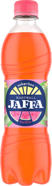 Hartwall Jaffa Karibia sokeriton virvoitusjuoma 0,5l