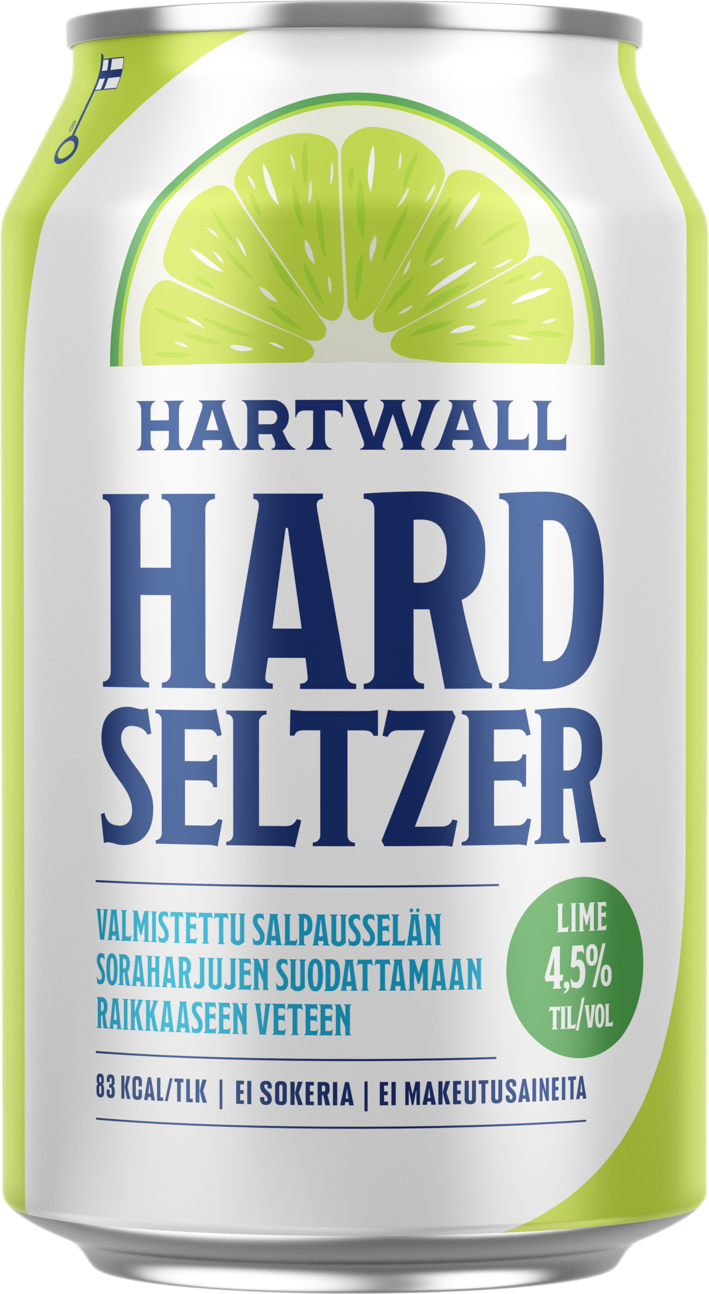 Hartwall Hard Seltzer Lime 4,5% 0,33l