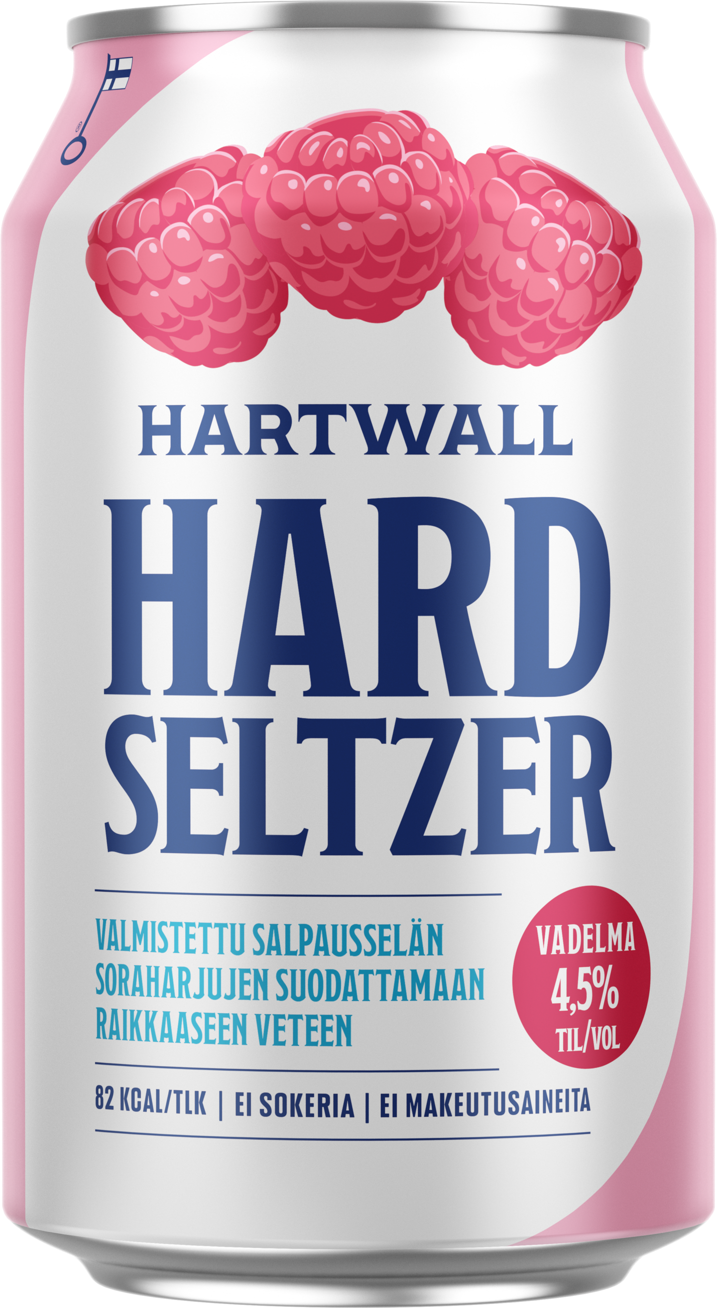 Hartwall Hard Seltzer Vadelma 4,5% 0,33l