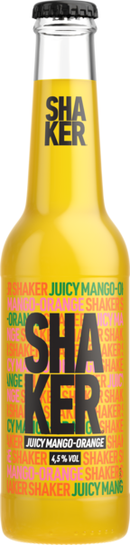 Shaker Juicy Mango-Orange juomasekoitus 4,5% 0,275l