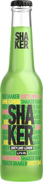 Shaker Juicy Lime-Lemon juomasekoitus 4,5% 0,275l