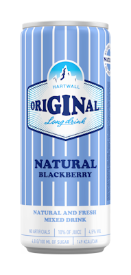 Hartwall Original Long Drink Natural Blackberry 4,5% 0,33l