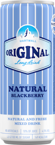 Hartwall Original Long Drink Natural Blackberry 4,5% 0,33l