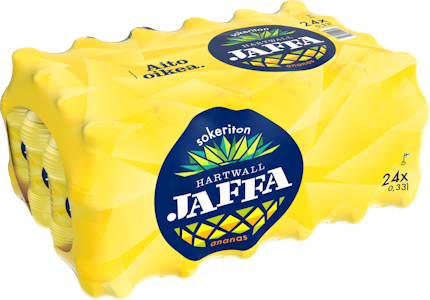 Jaffa Ananas sokeriton 0,33l 24-pack