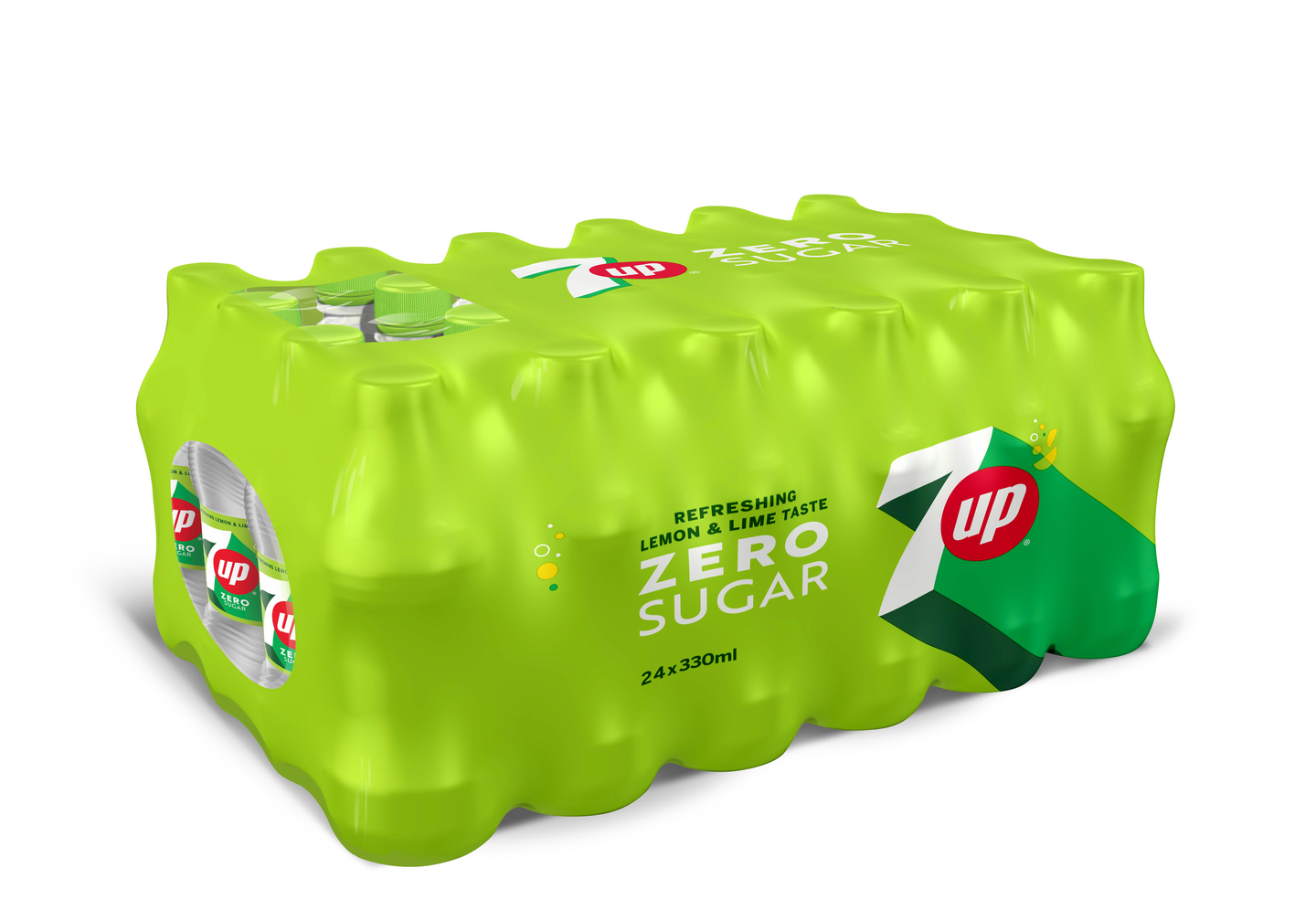 7UP Zero Sugar virvoitusjuoma 0,33l 24-pack