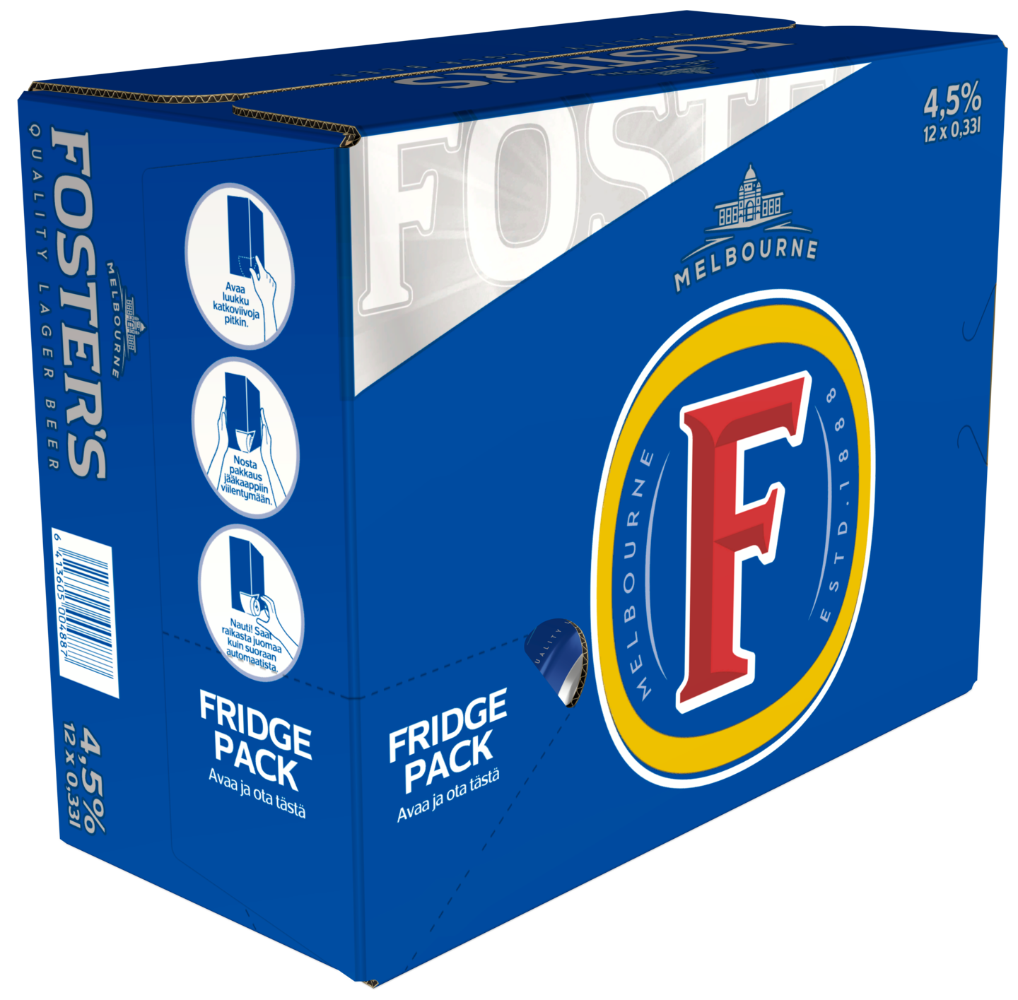 Foster's olut 4,5% 0,33l 12-pack