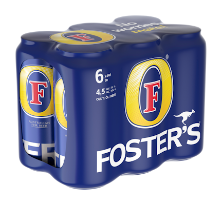 Foster's III olut 4,5% 0,44l 6-pack