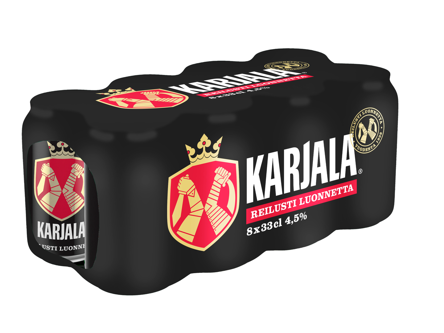 Karjala olut 4,5% 0,33l tlk 8-pack