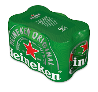 Heineken 5,0% 0,33l tlk 6-pack