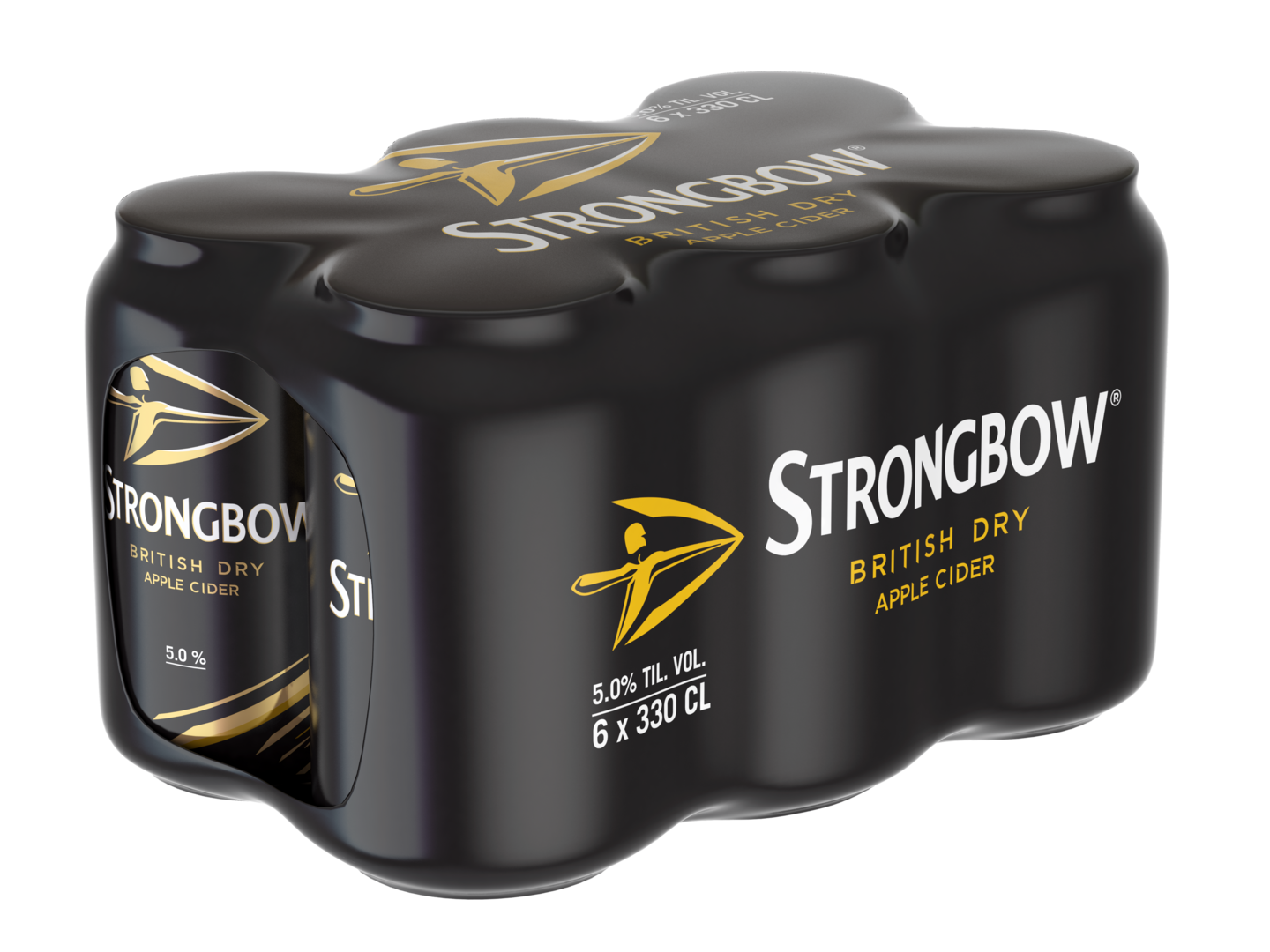 Strongbow British Dry 5% 0,33l 6-pack