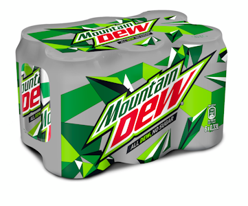 Mountain Dew No Sugar 0,33l 6-pack