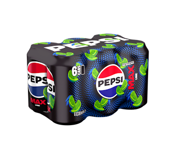 Pepsi Max Lime 0,33l 6-pack