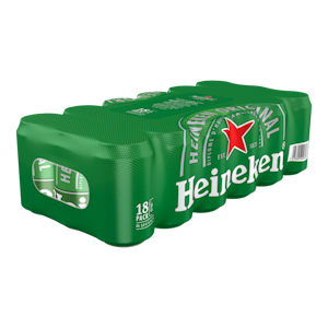 Heineken 5,0% 0,33l 18-pack