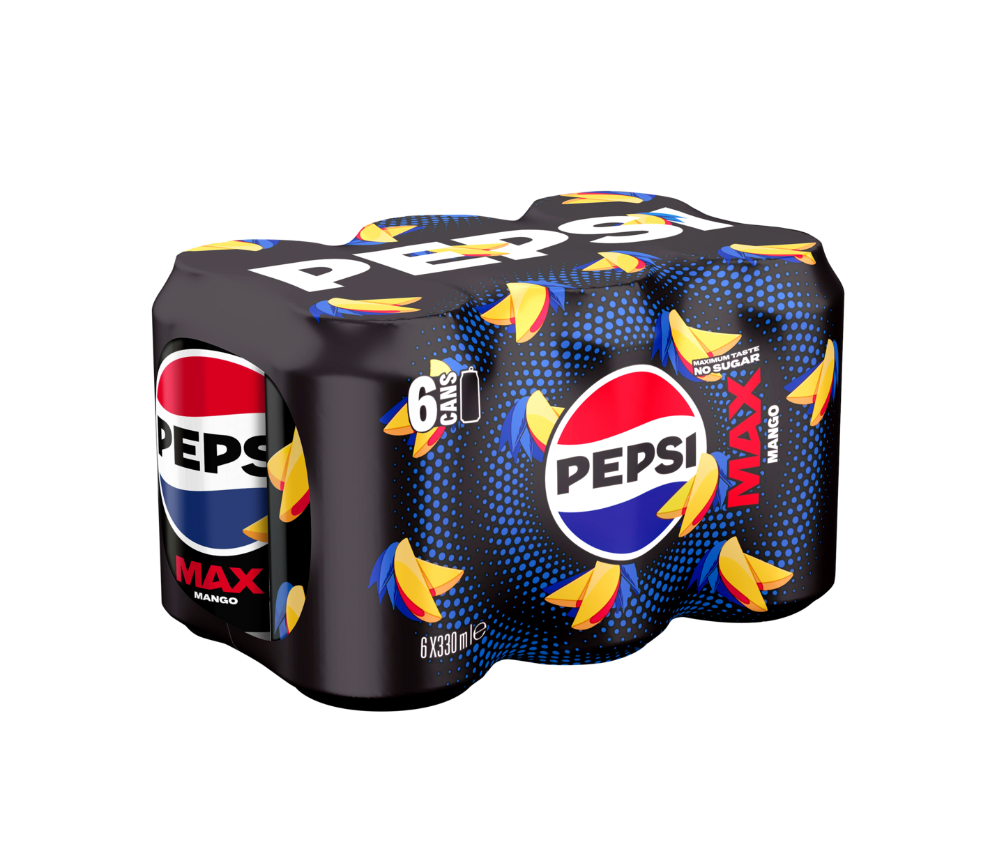 Pepsi Max Mango virvoitusjuoma 0,33l 6-pack