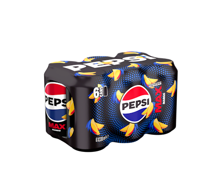 Pepsi Max Mango virvoitusjuoma 0,33l 6-pack
