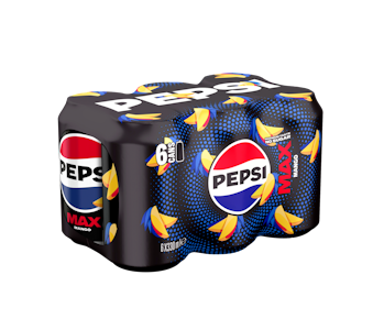 Pepsi Max Mango virvoitusjuoma 0,33l 6-pack