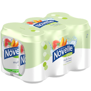 Novelle Plus Multi B+C vitaminisoitu vesi 0,33l 6-pack