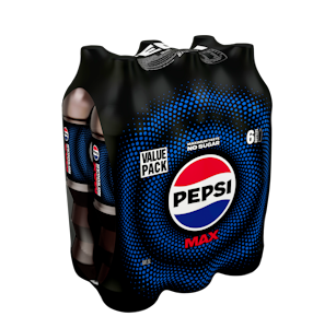 Pepsi Max virvoitusjuoma 1,5l 6-pack