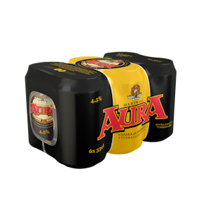 Aura olut 4,5% 0,33l 6-pack