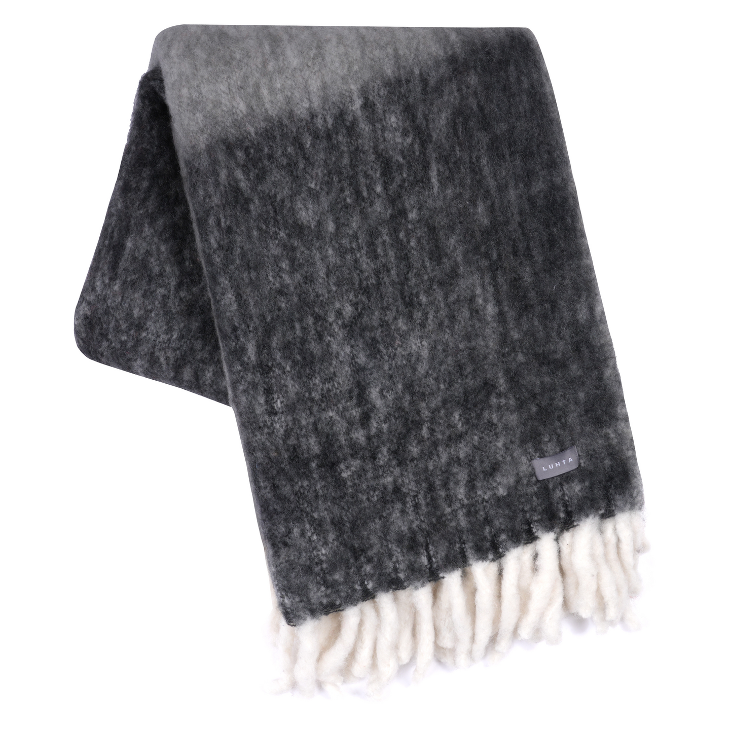 Luhta Home Ulappa torkkuhuopa 130x170 cm asfaltti